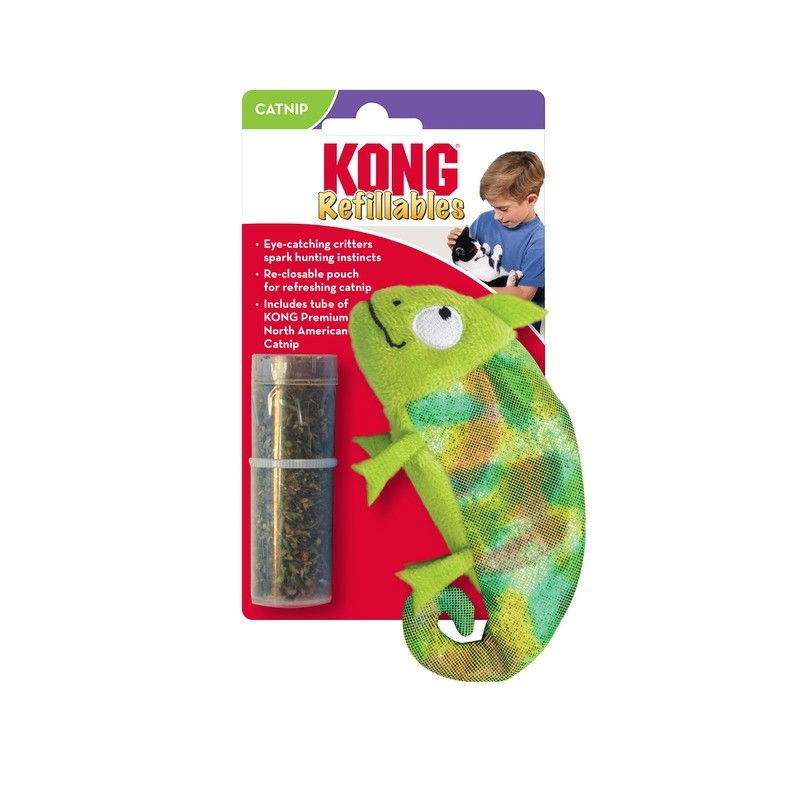KONG Cat Refillables Chameleon