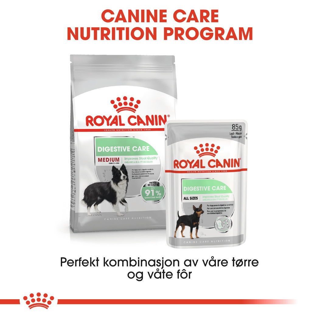 Royal Canin Digestive Care Medium Adult tørrfôr til hund