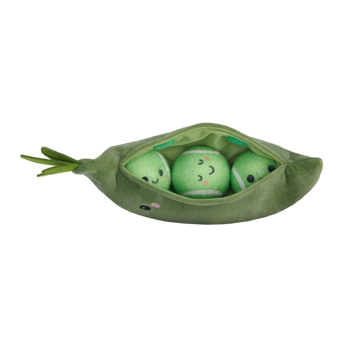 Little&Bigger Food Market pea balls in pod 4 in 1