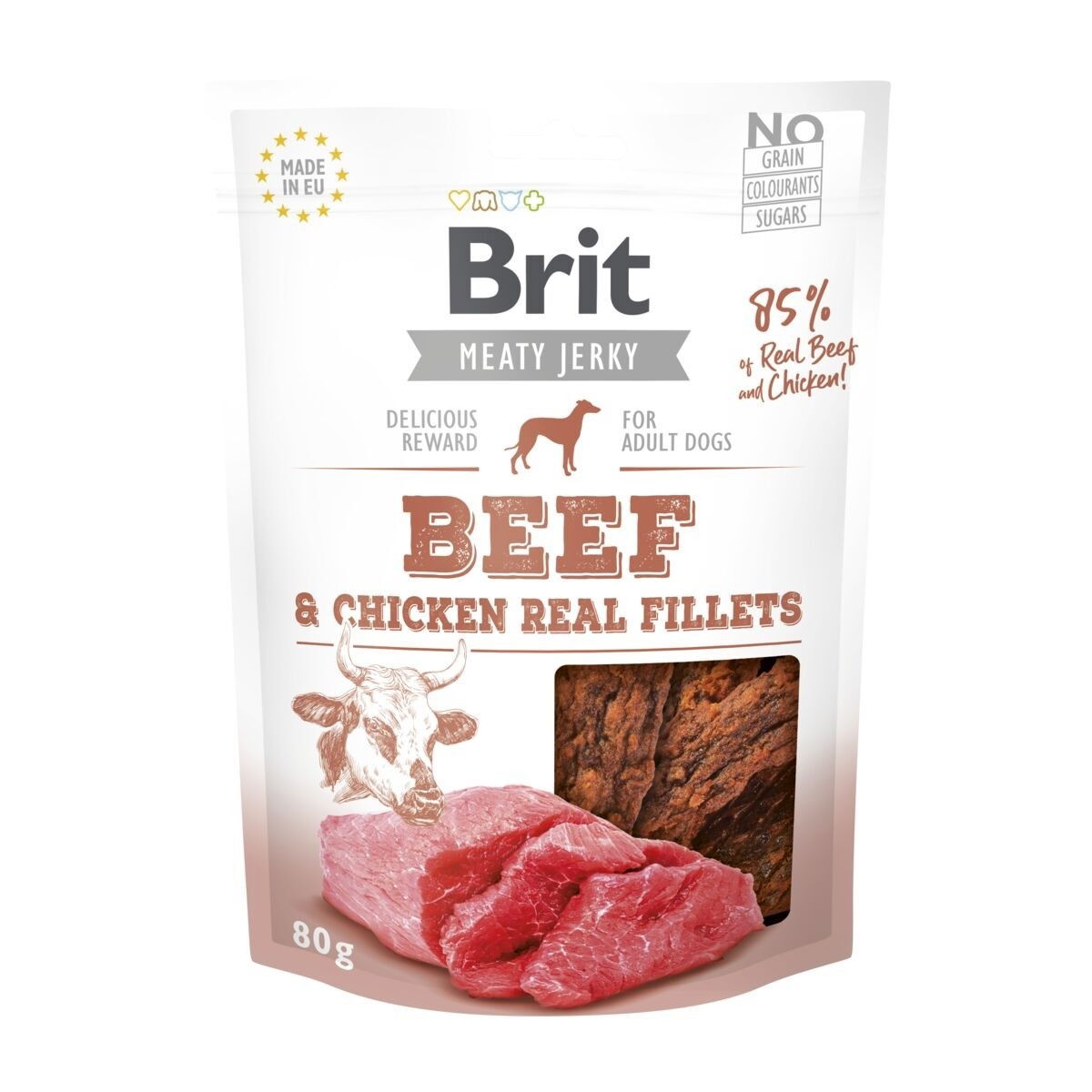 Brit Care Jerky Beef Fillets   