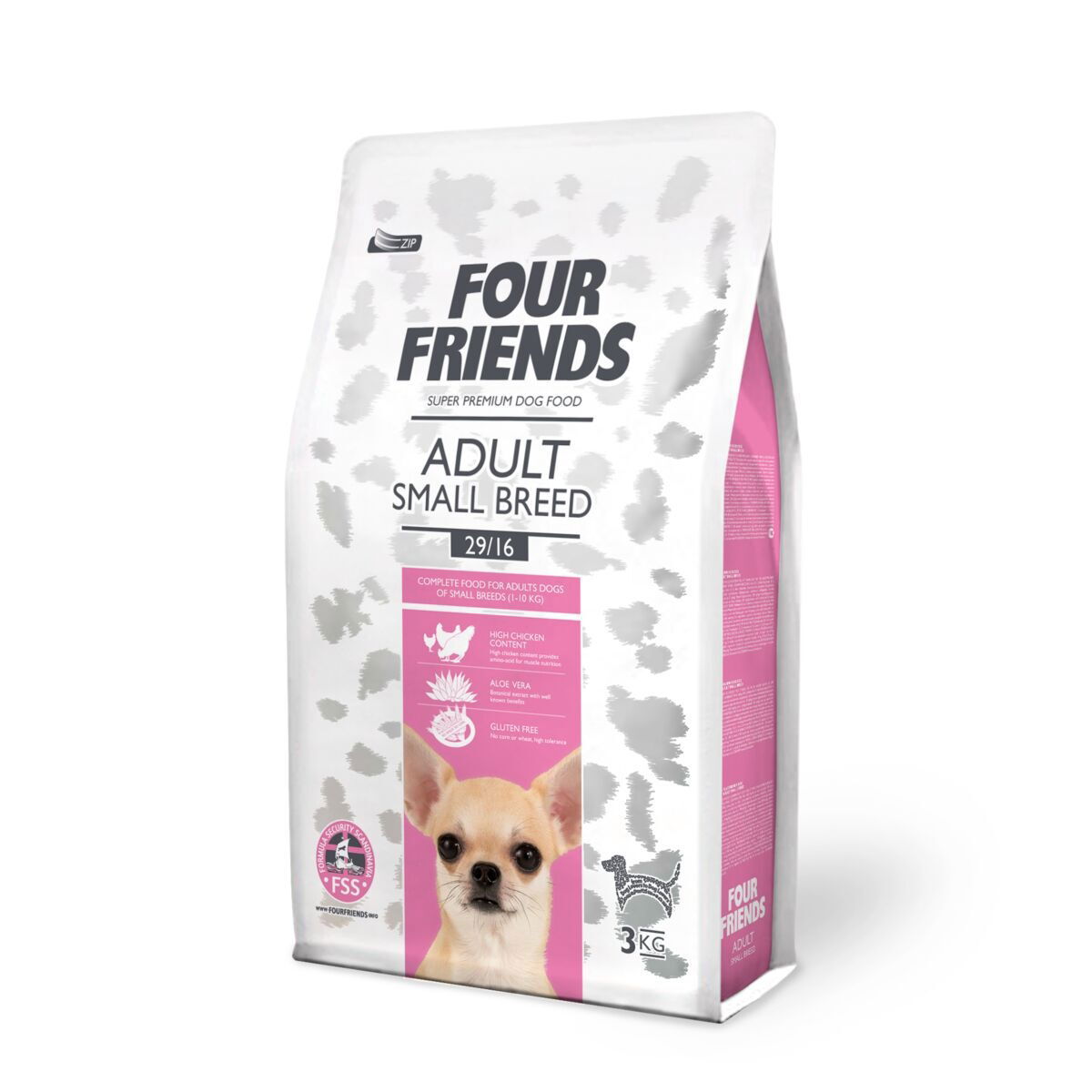 FourFriends Dog Adult Small Breed 12kg