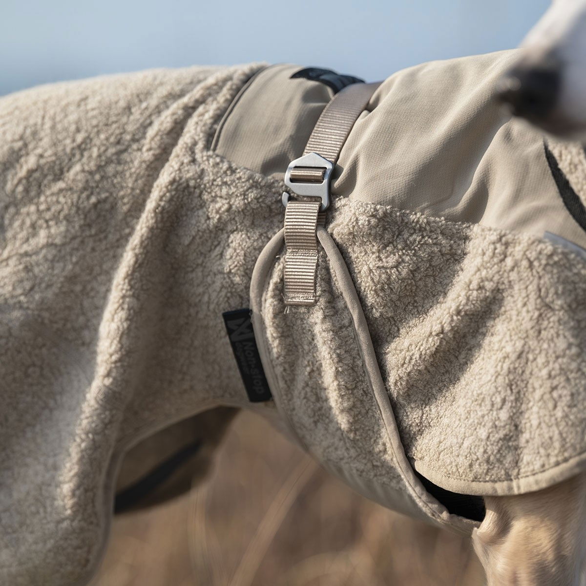Non-Stop Wool dog jacket beige