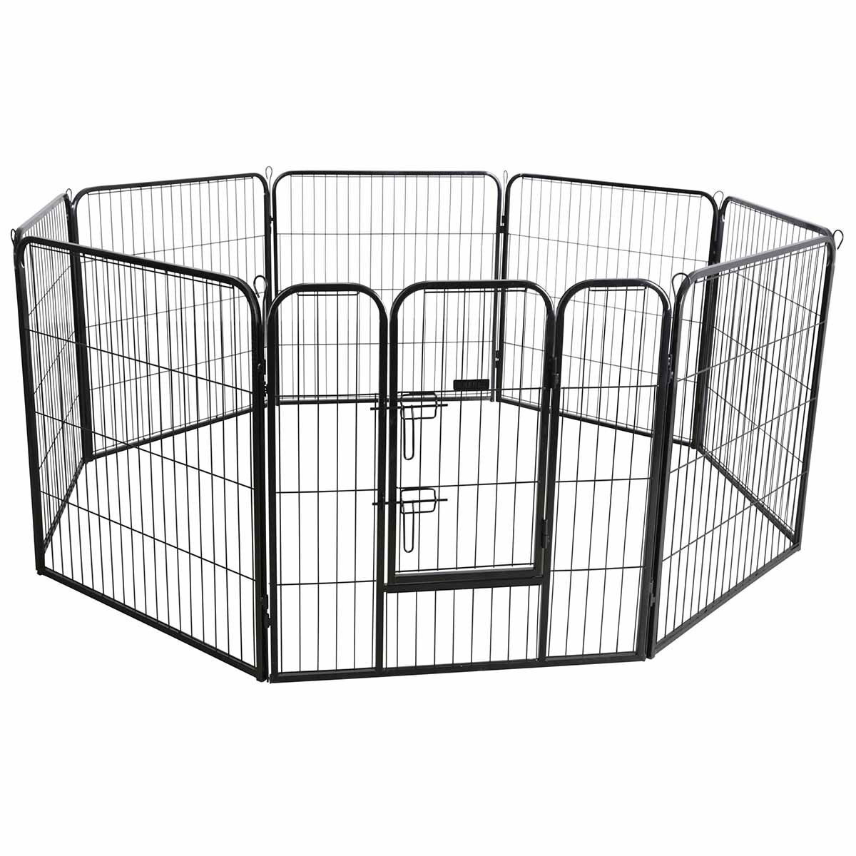Valpehage 8-deler med dør