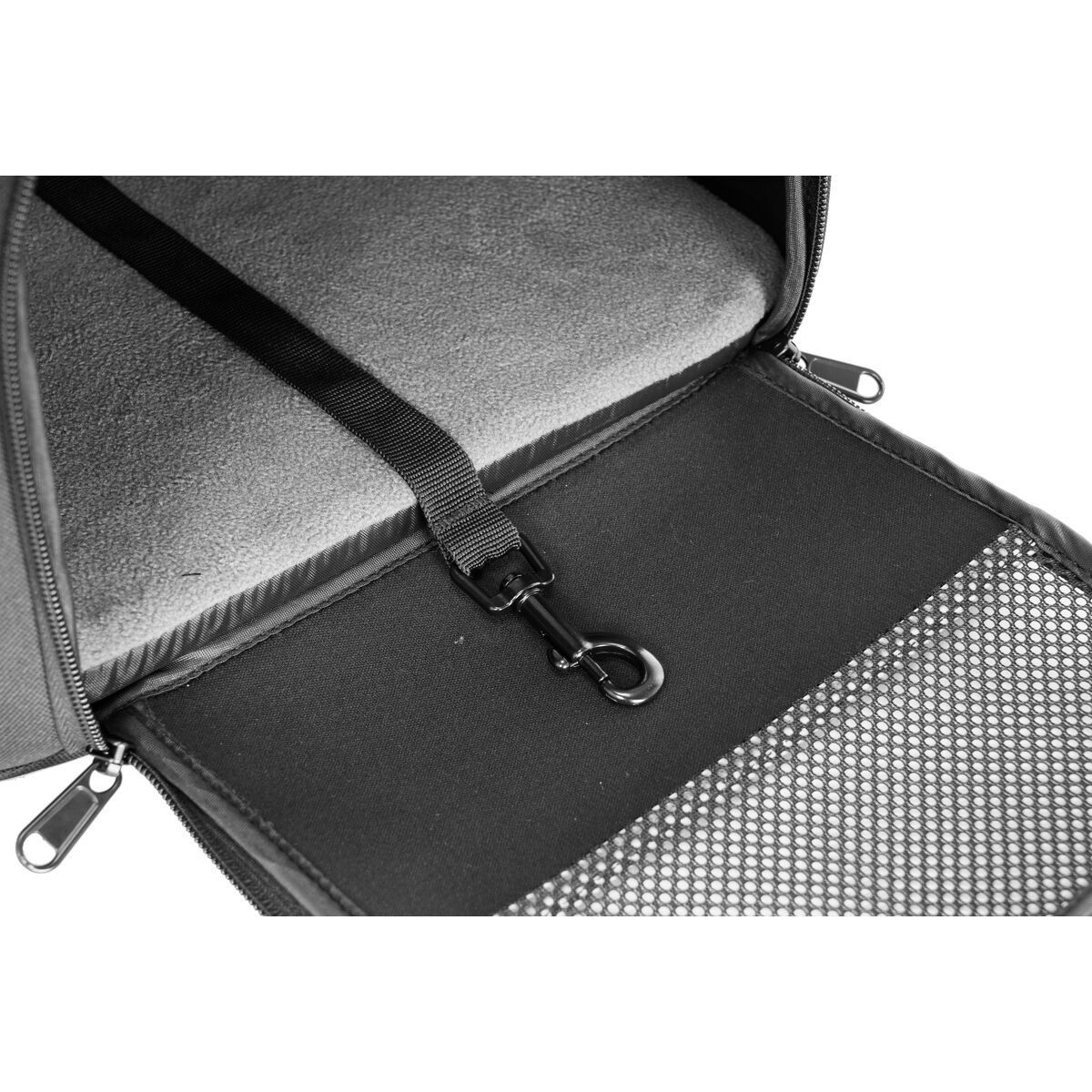 Feel Active Bicycle basket with metal rack black