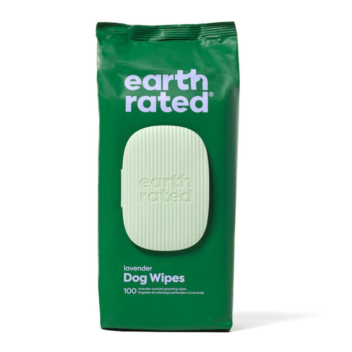 Earth Rated Compostable Wipes 100pcs Lavender