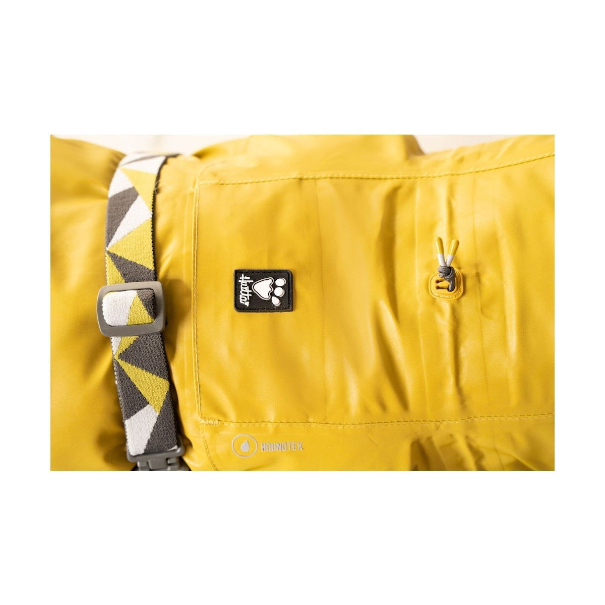 Hurtta Mudventure Coat Reflective turmeric