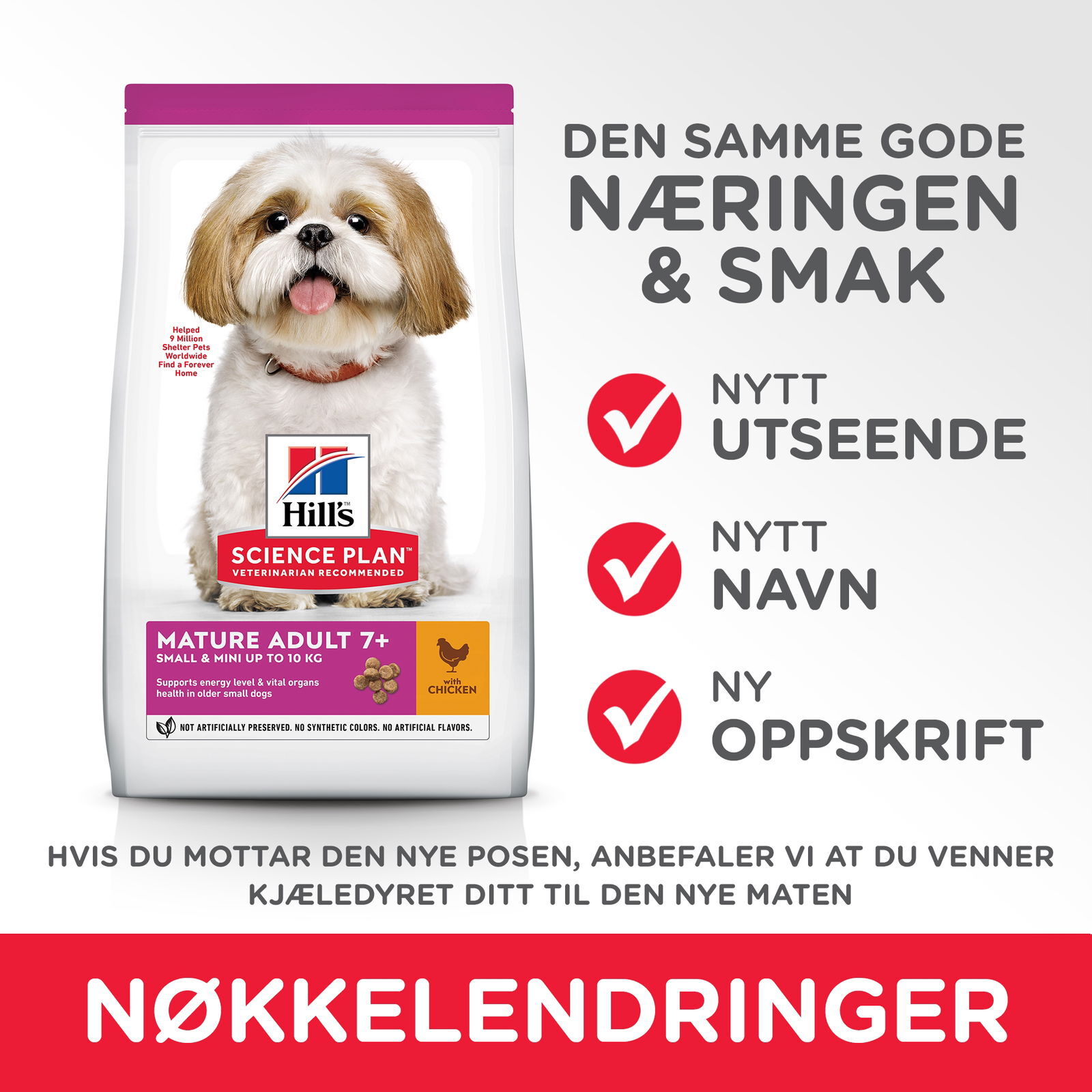 Hill's Science Plan Dog 7+Mature Small & Mini