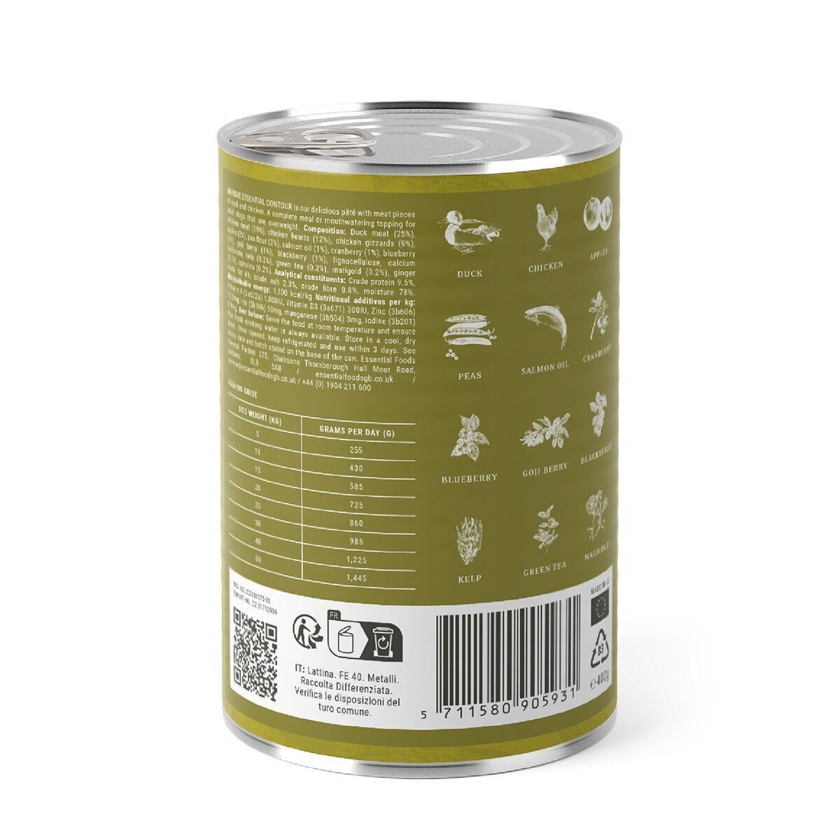ESSENTIAL CONTOUR PATÉ  400g