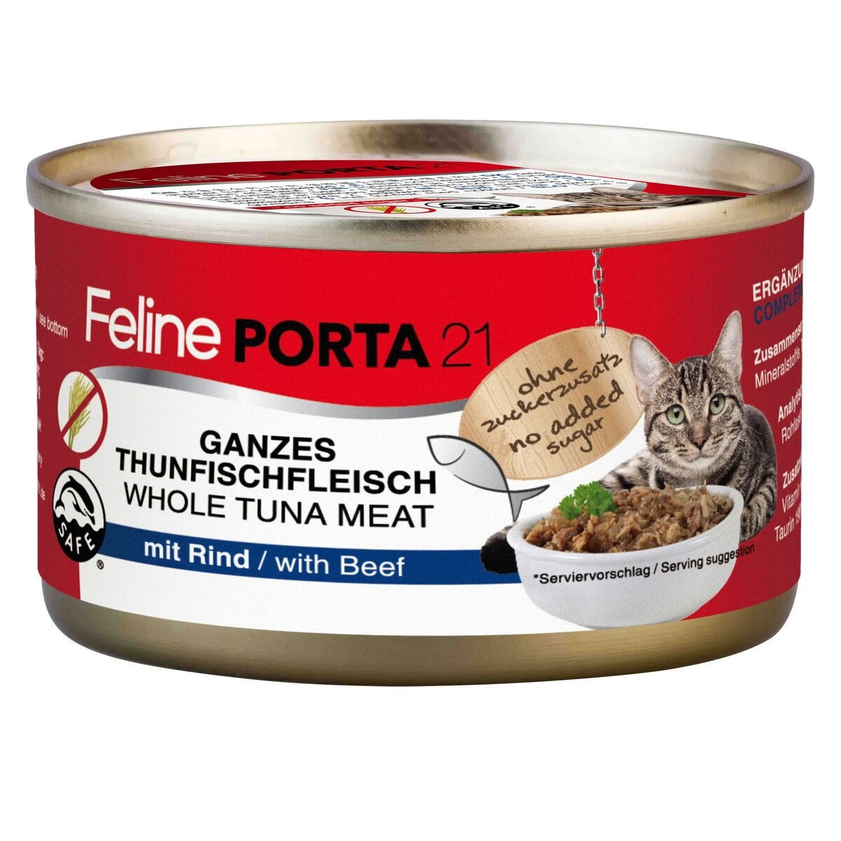 Feline Porta 21 tunfisk og biff