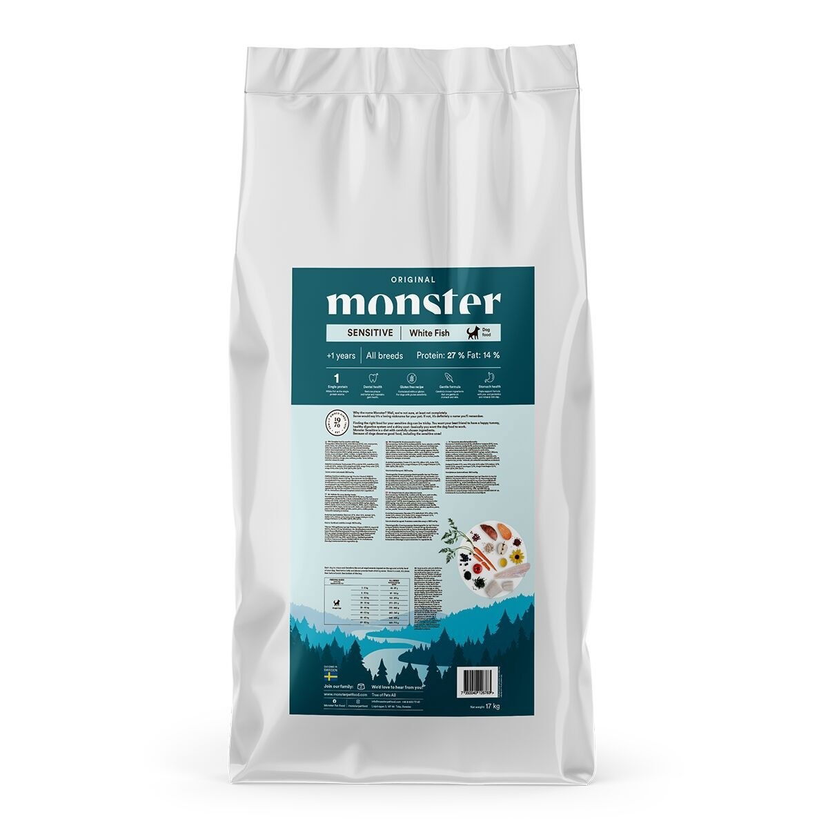 Monster Dog Sensitive All Breed Fish