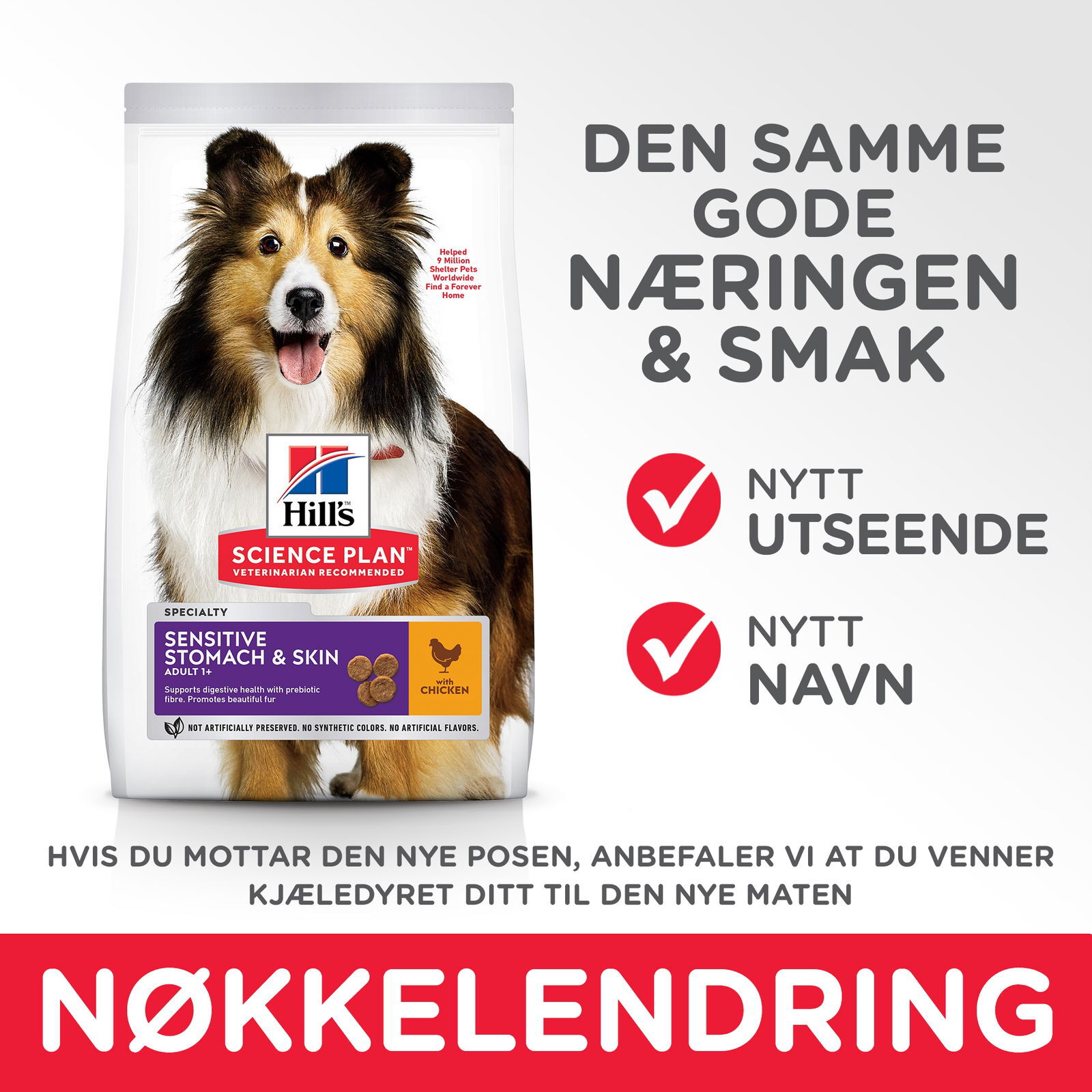 Hill's Science Plan Dog Sensitive Stomach & Skin