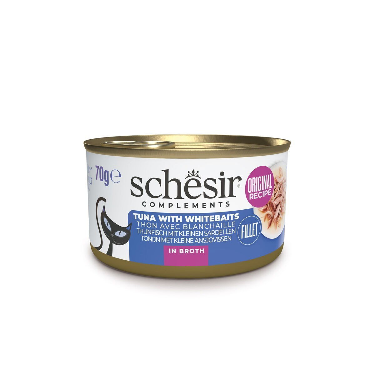 Schesir tunfisk & småfisk 70 g