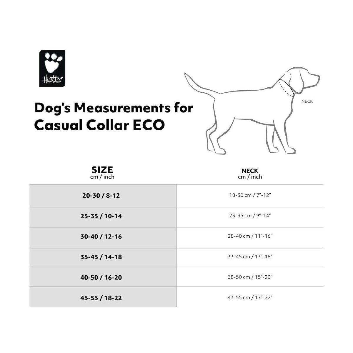 Hurtta Casual collar ECO ruby