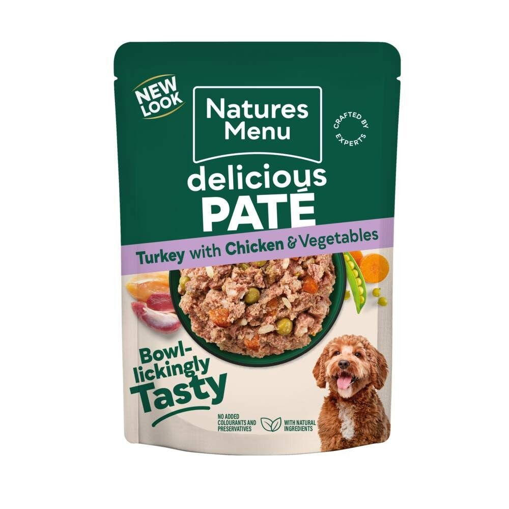 Natures:menu Adult Kylling og Kalkun 300 gr