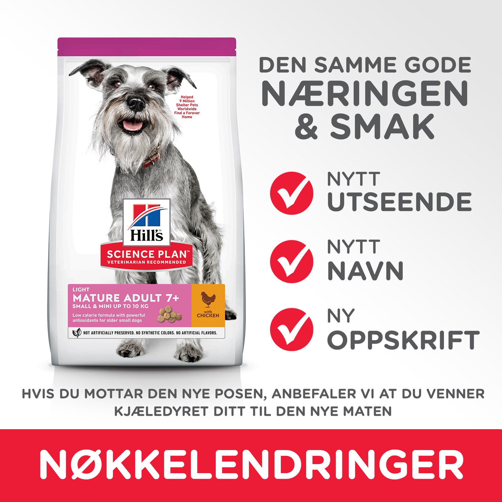 Hills Science Plan Canine Mature Mini Light 2,5kg