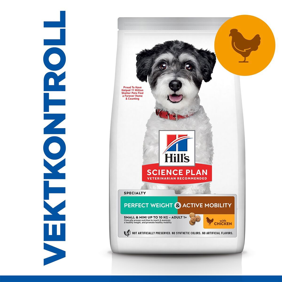 HILL'S SP per.wght & act. Mob. S&Mi Ad ky