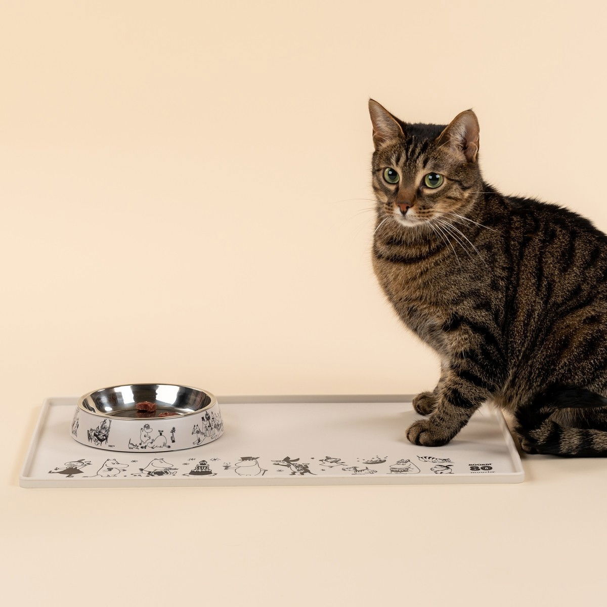 Moomin for Pets cat bowl Moomin 80 years