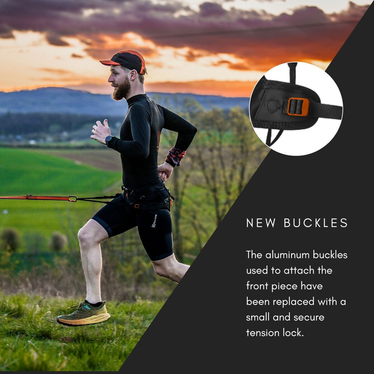 Non-stop dogwear Canix belt 2.0 black