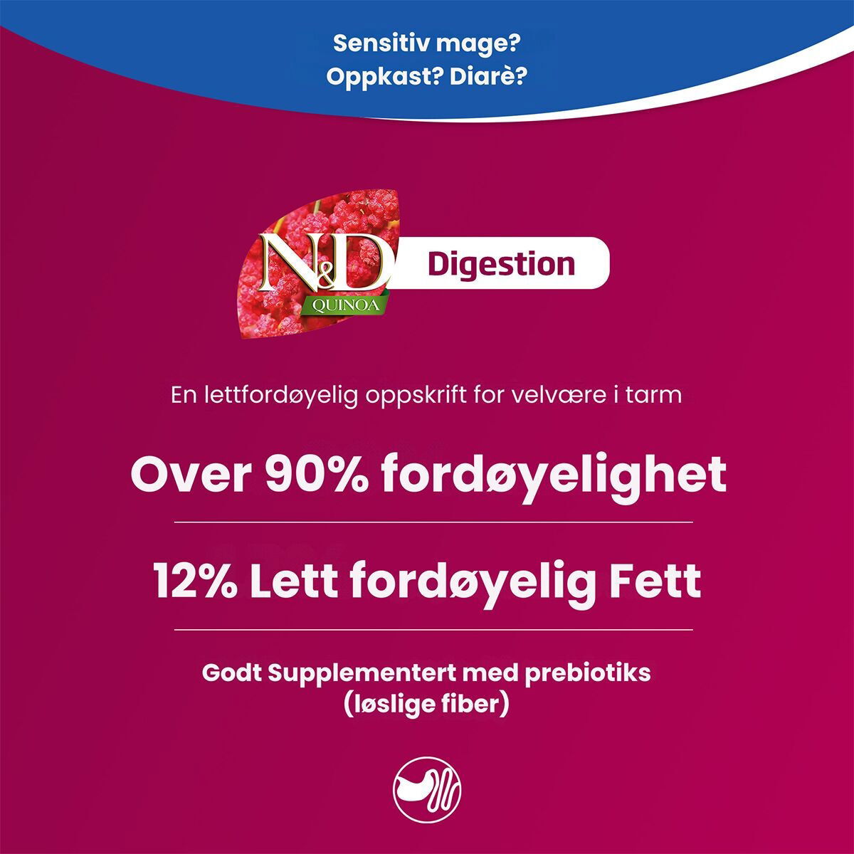 N&D Quinoa Cat Digestion Lamb 1,5kg