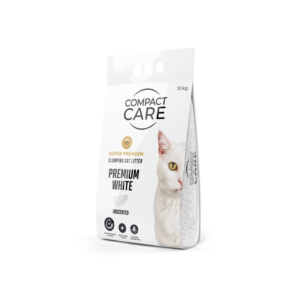 Compact Care Premium White Unscented
