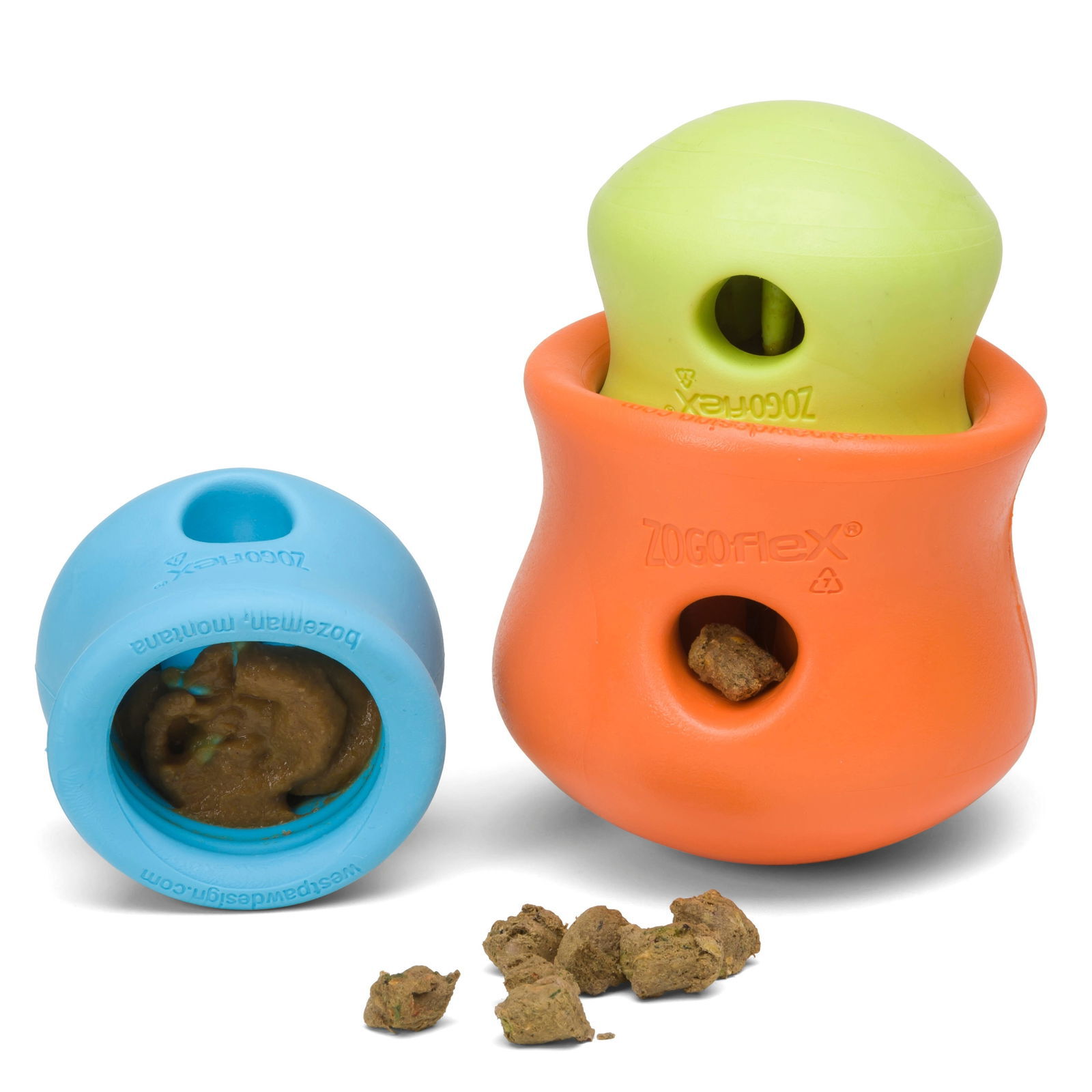 West Paw Toppl aqua blue