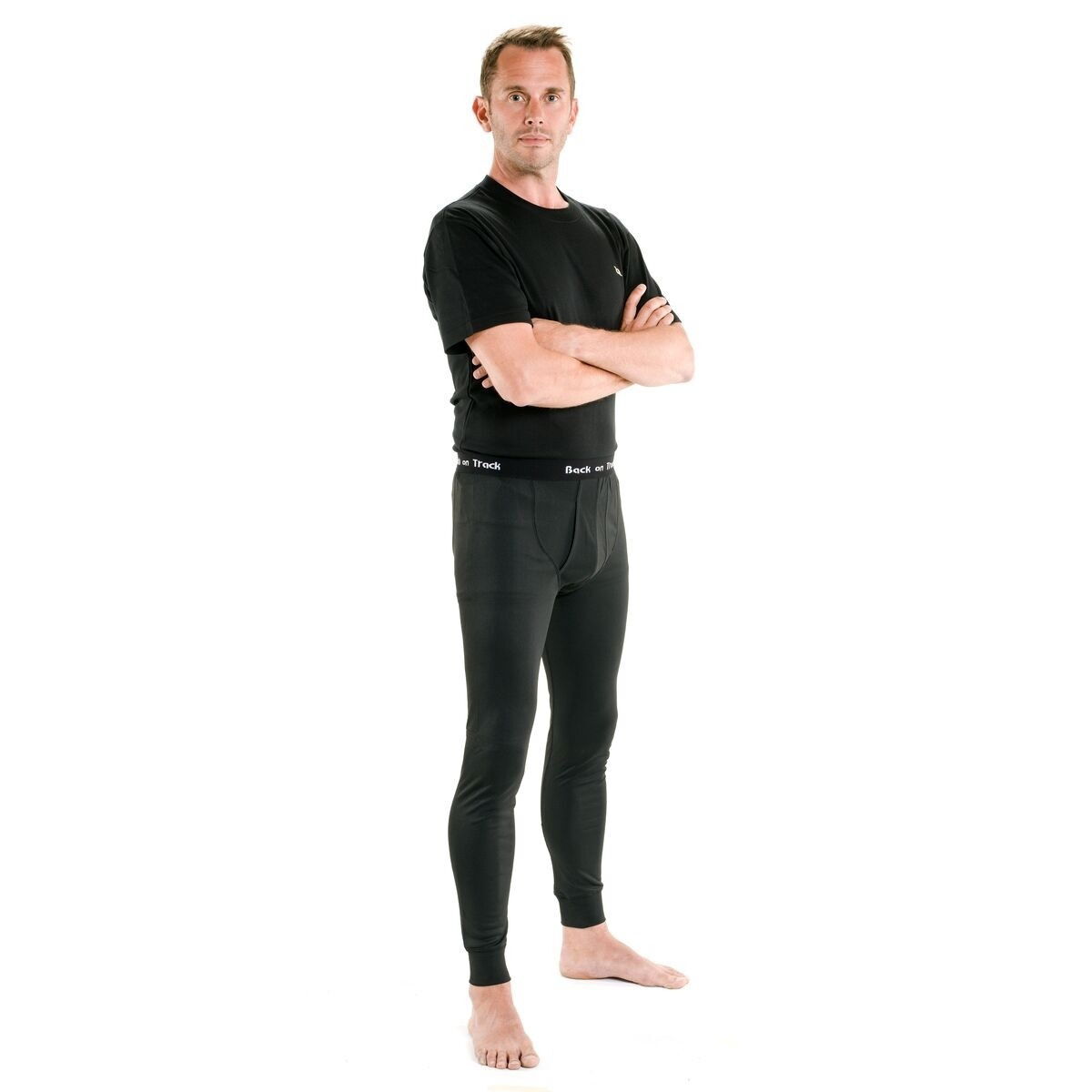 Back on Track Long johns Men, Black 