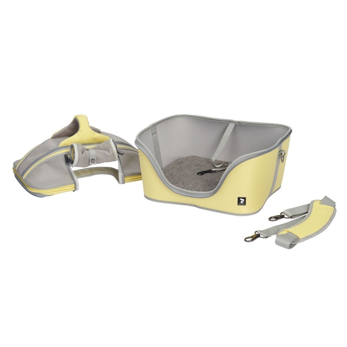 Feel Active Tour basket carrier lemon yellow