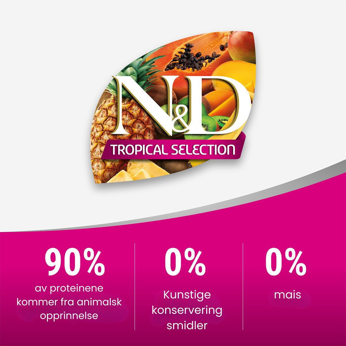 N&D Dog Tropical Lamb Puppy M/L 2kg