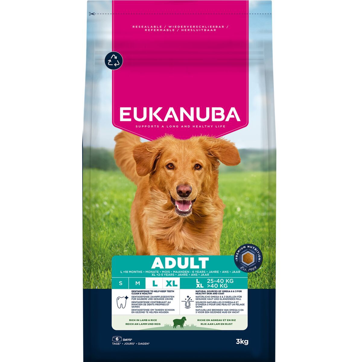 Eukanuba Adult Large Breed Lamb & Rice