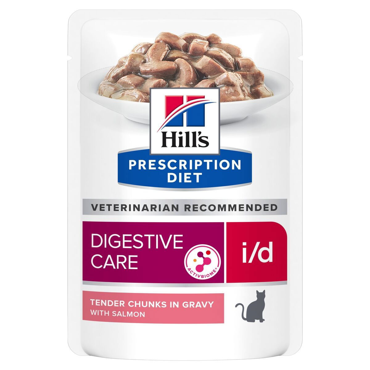 Hill's PRESCRIPTION DIET i/d Kattefôr Laks 12x85g