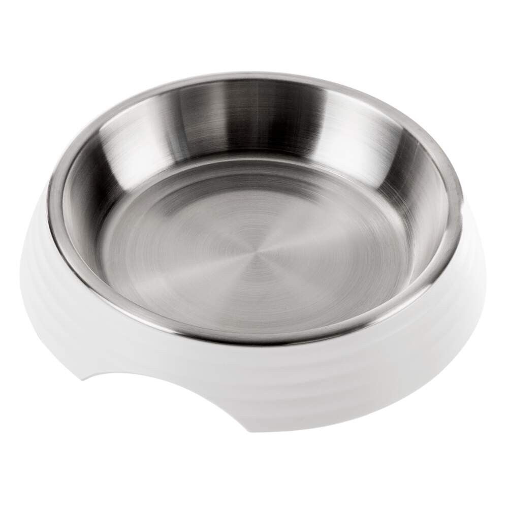Basic Meow Melamine Single Bowl Ripple
