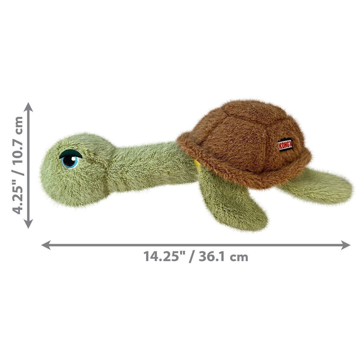KONG Scruffs Turtle M/L