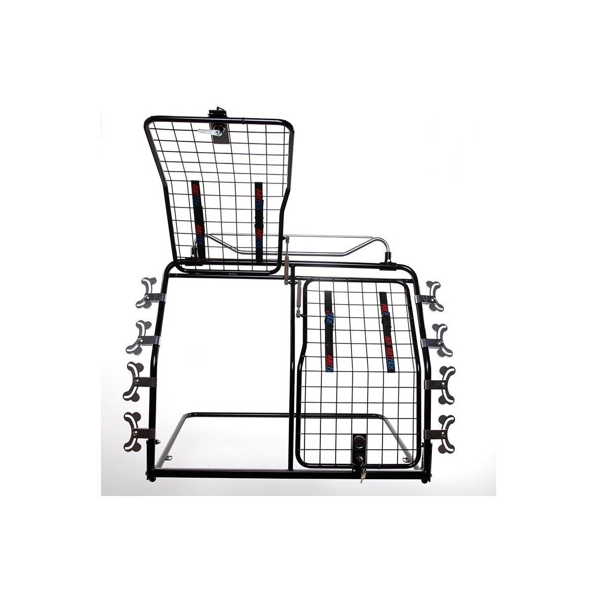 Hundgrind Modell 1 Dubbeldörr