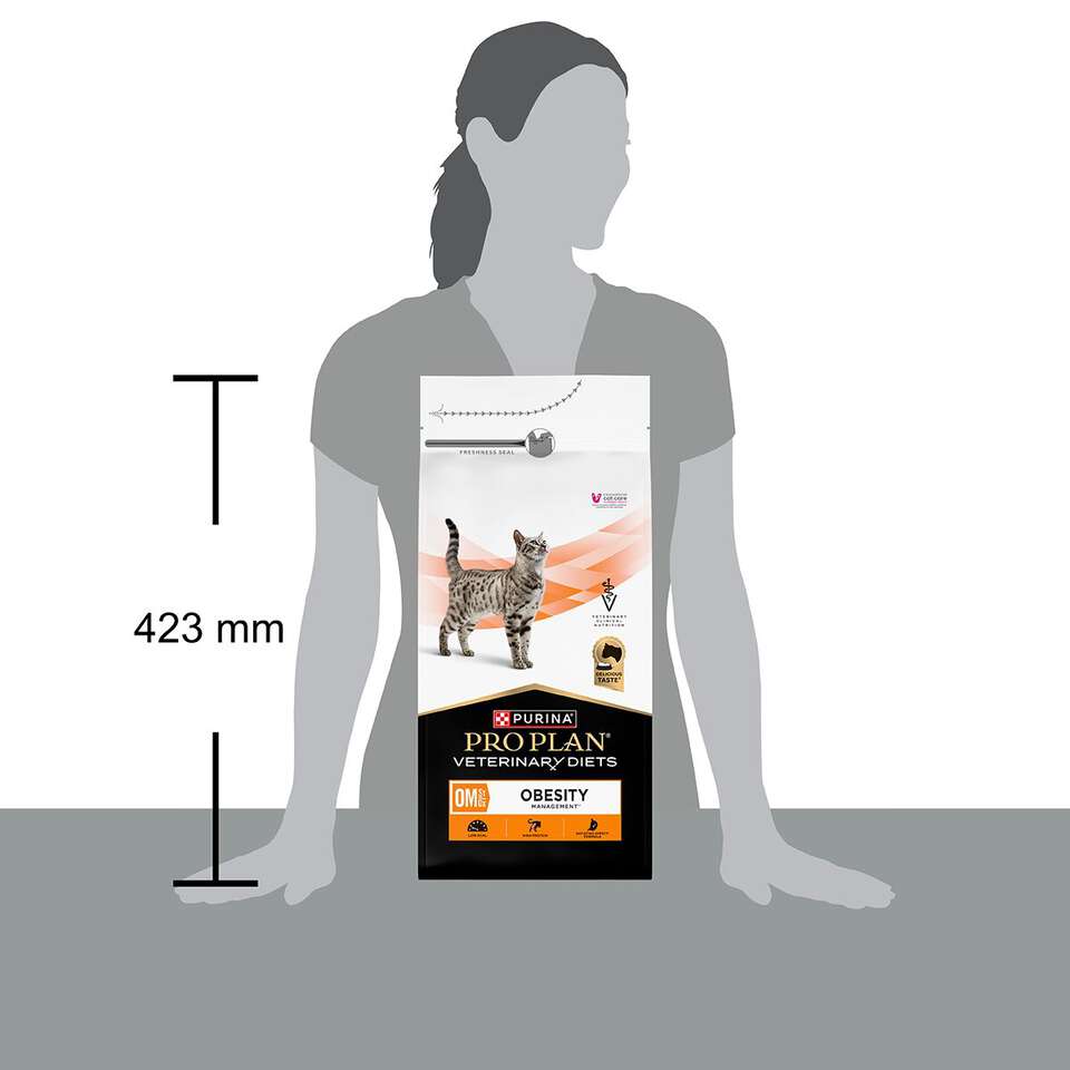 Purina Pro Plan Veterinary Diets Feline Adult OM ST/OX Obesity Management 1,5kg