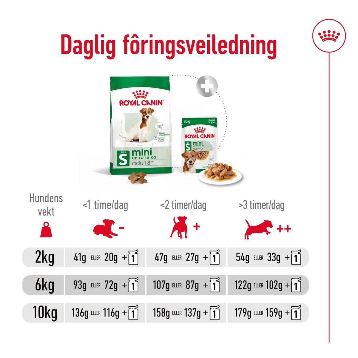 Royal Canin Mini Adult 8+ tørrfôr til hund