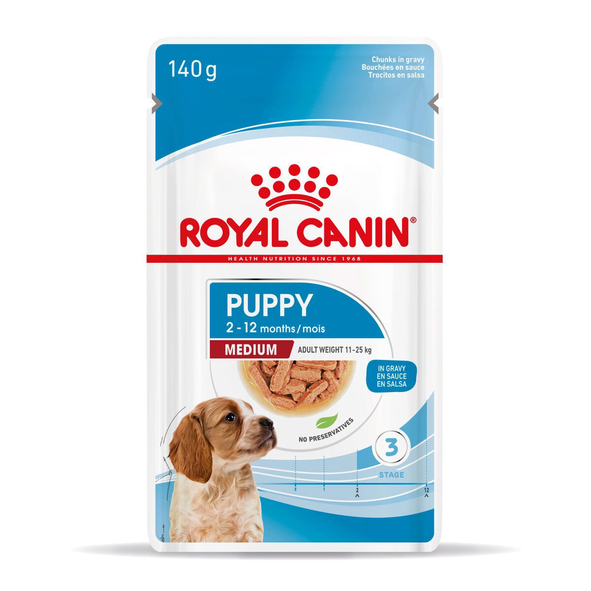 Royal Canin Medium Puppy Gravy våtfôr til valp
