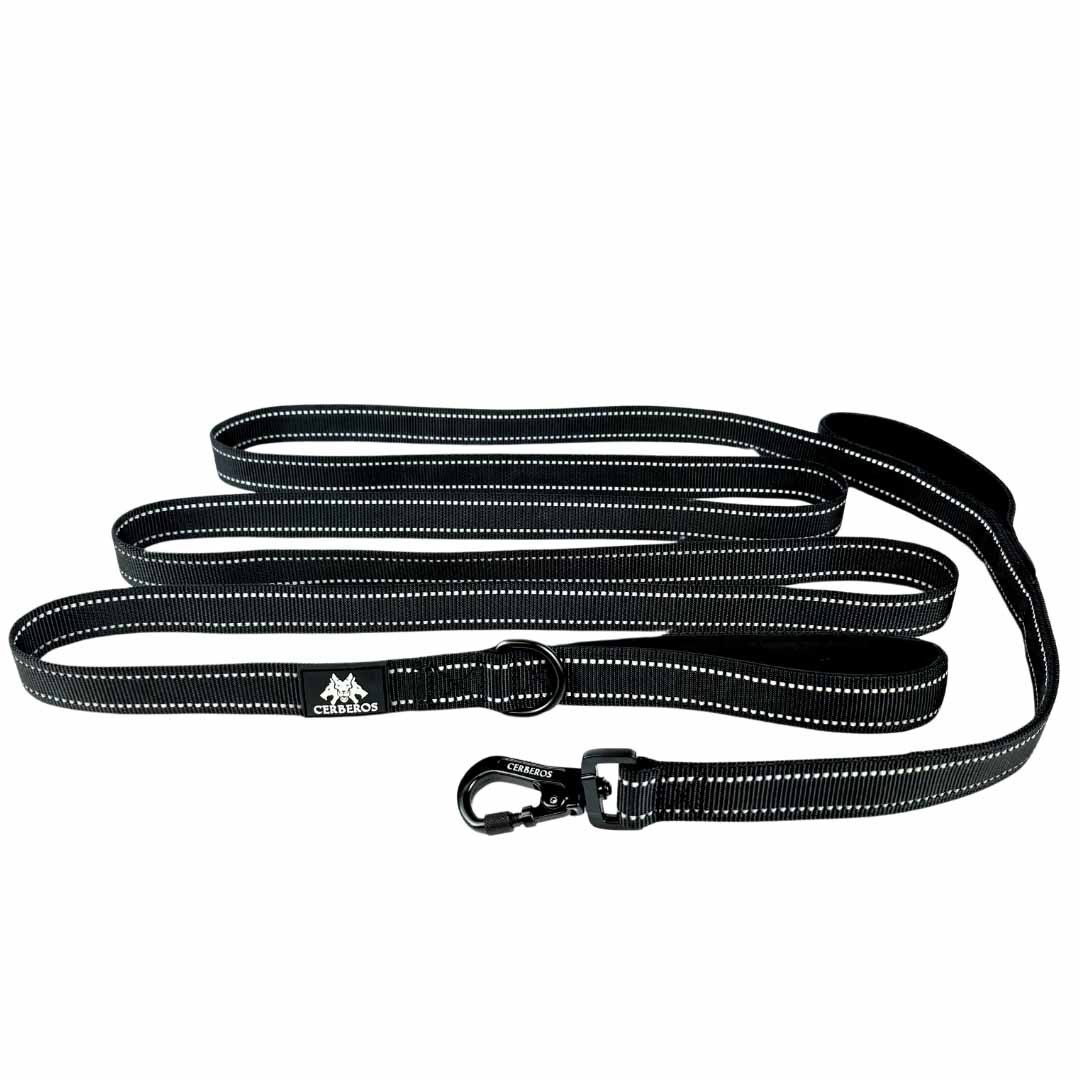 Cerberos Dog Leash Black, 3m