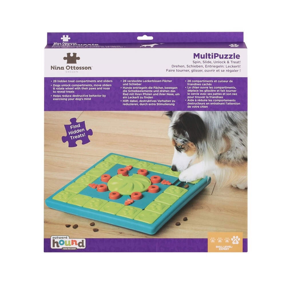 Nina Ottosson Dog MultiPuzzle Green