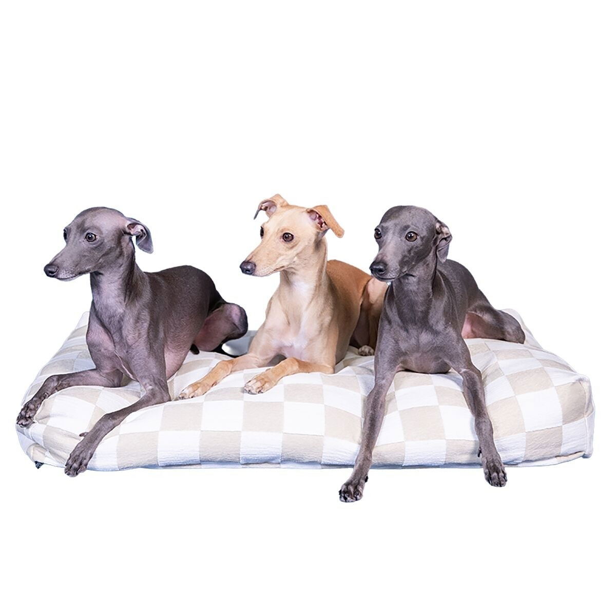 PAIKKA Check Mattress Beige