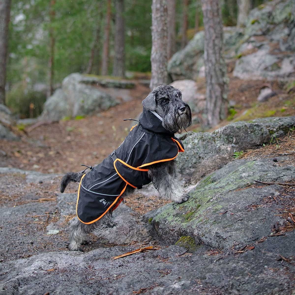 Feel Active Kiruna raincoat black