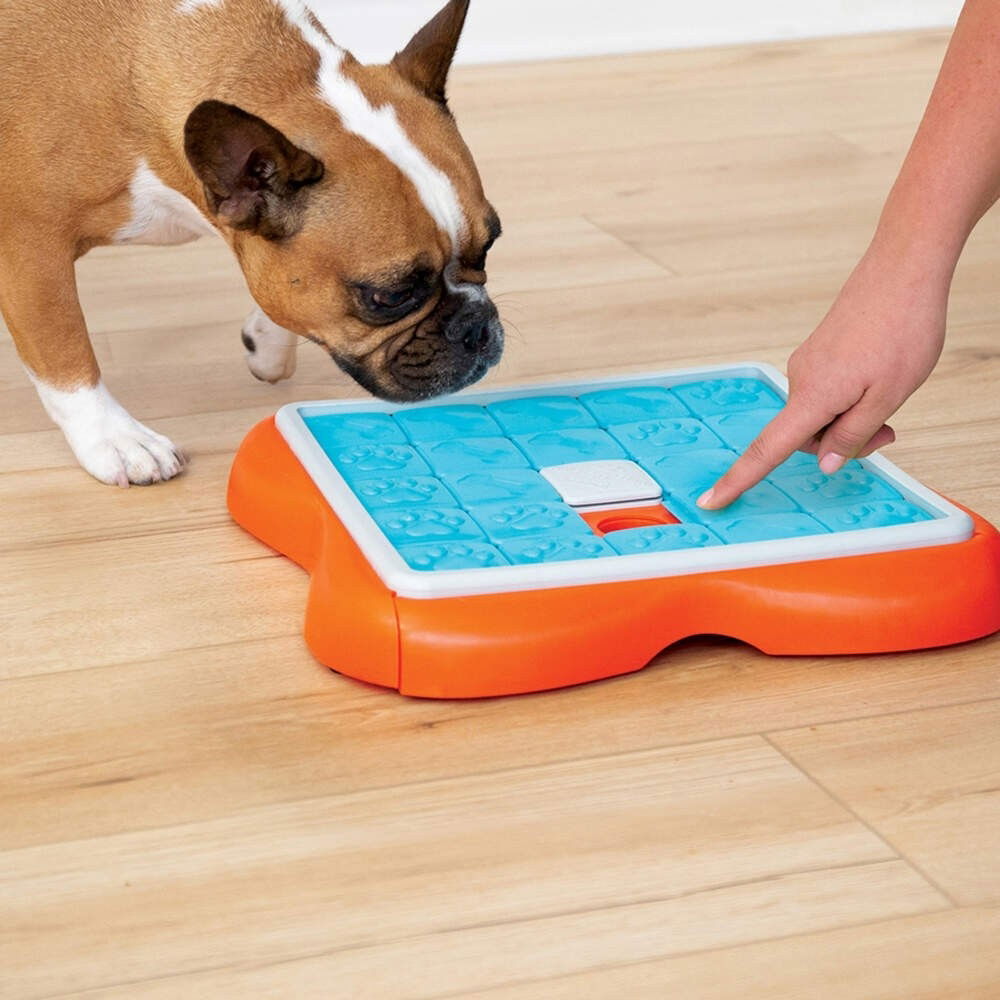 Nina Ottosson Dog Challenge Slider Orange-Turquoise