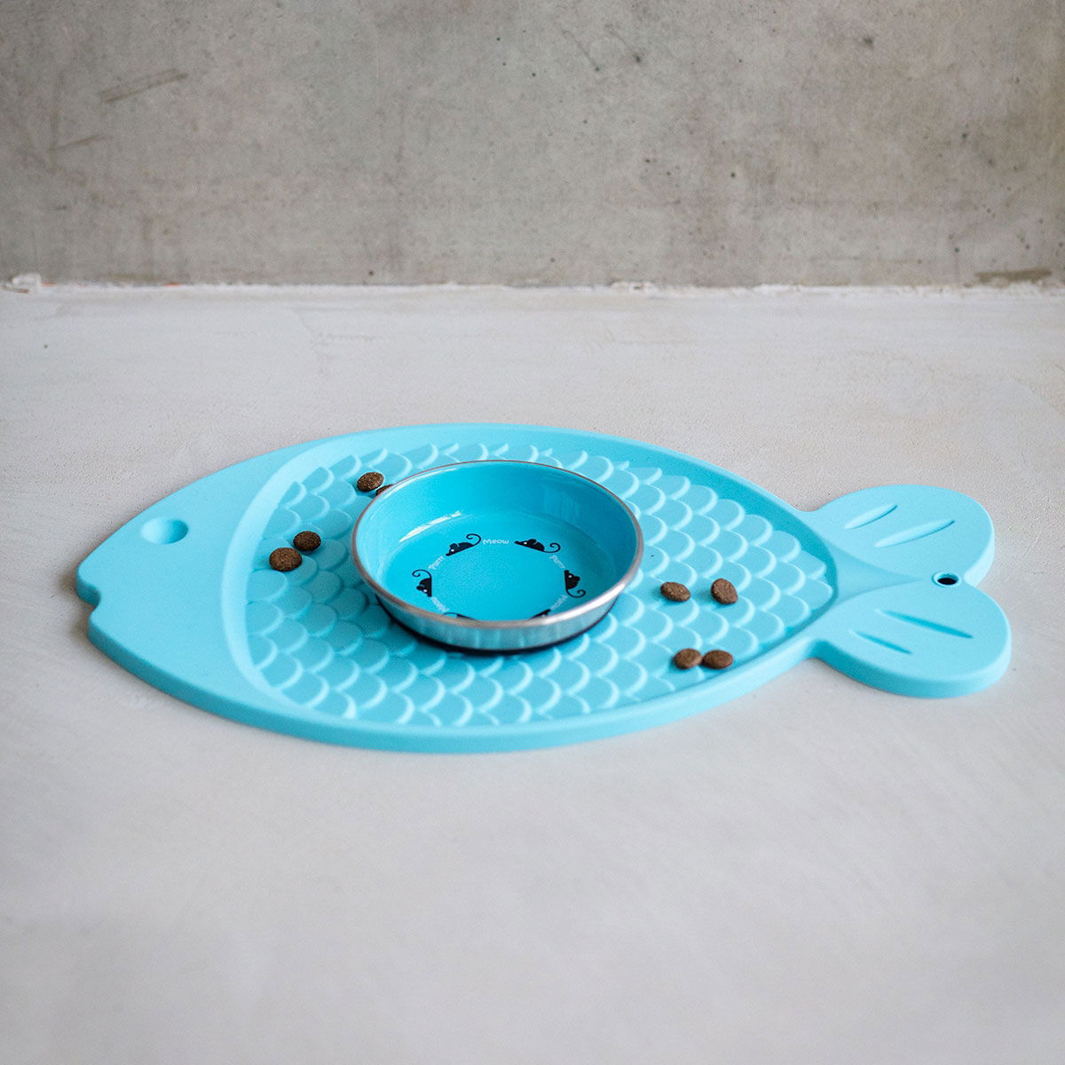 Little&Bigger Silicone Place Mat Fish 