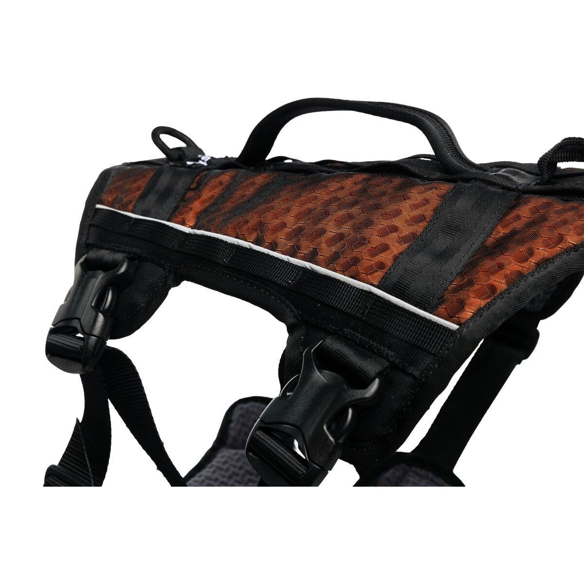 Non-Stop Rock harness long black/orange