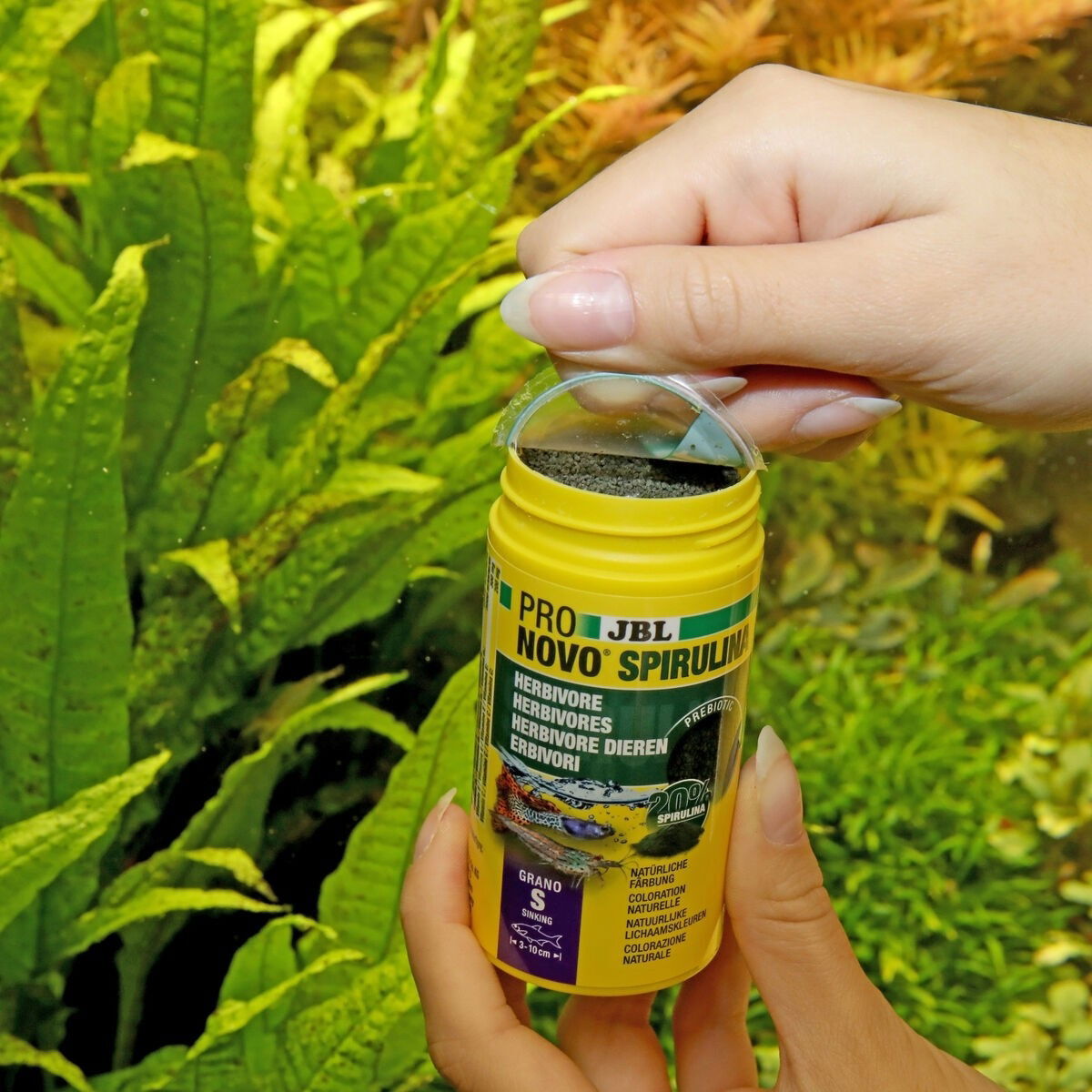 JBL Poronovo Spirulina Grano S 100ml Click