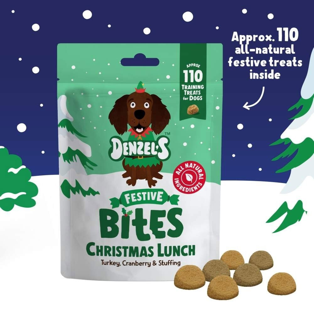 Denzel's Christmas Lunch Bites for dogs 100g