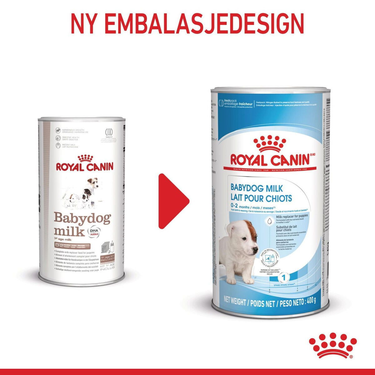 Royal Canin Babydog Milk melk til valp