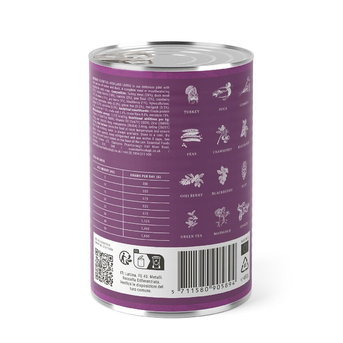 ESSENTIAL HIGHLAND LIVING PATÉ 400g