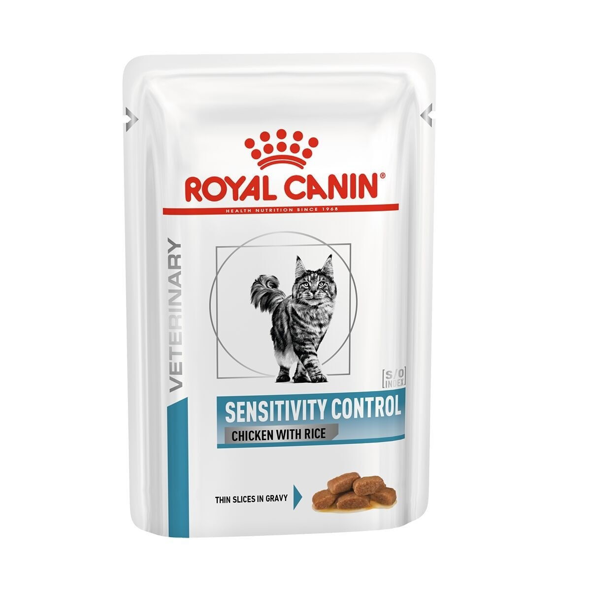Royal Canin Veterinary Diets Derma Sensitivity Control Chicken Pouch våtfôr til katt