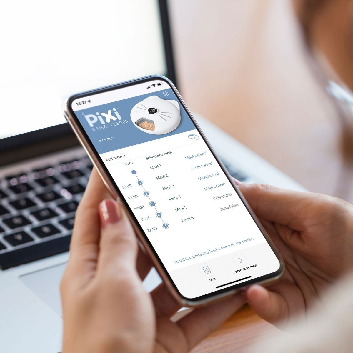 Catit PIXI Smart 6-meal feeder