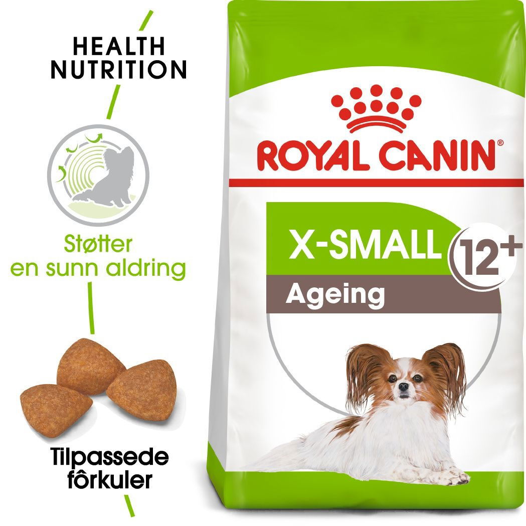 Royal Canin X-small Ageing 12+ tørrfôr til hund